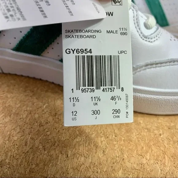 Adidas Men's Originals Tyshawn Low Leather Athletic Shoes Size 12 NWOB - Picture 12 of 13